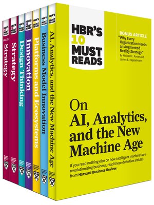 cover image of HBR's 10 Must Reads on Technology and Strategy Collection (7 Books)